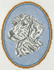 Atlantic Blue Canvas RS-206 Doodle Cameo