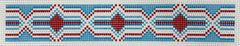 Wipstitch Needleworks WS-378 Red Granada Key Fob