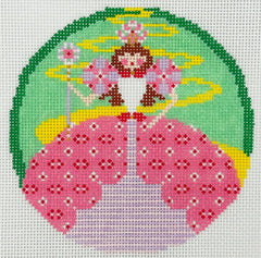 Wipstitch Needleworks WS-453 Glinda Round w/ Stitch Guide