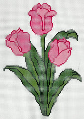 The Painted Stitch DLB-02 Tulips