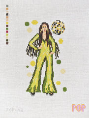 TRUNK SHOW: Pop! Needle Arts POP-143 Disco Wicked Witch