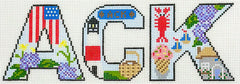 The Painted Stitch PS-44 ACK Letters
