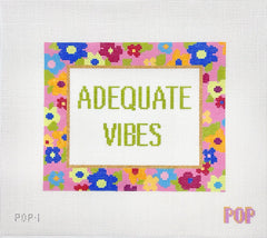 TRUNK SHOW: Pop! Needle Arts POP-01 Adequate Vibes