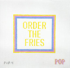 TRUNK SHOW: Pop! Needle Arts POP-04 Order The Fries