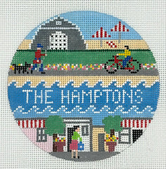 Doolittle Stitchery #R362 The Hamptons Round