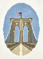 Dogwood Needlepoint AGL-043 Brooklyn Bridge