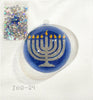 Kate Dickerson #JMD-04 Hanukkah Menorah Ornament