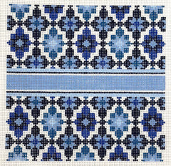 Lauren Bloch Designs #P-13 Blue Portuguese Tile