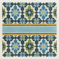 Lauren Bloch Designs #P-18 Turquoise Portuguese Tile