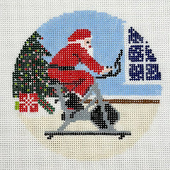 Ann Kaye Studio #AOK68 Sporty Santa - Spinning