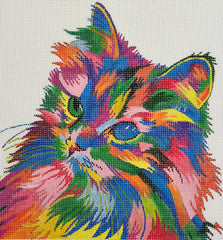 Julie Mar #PDW419 Rainbow Kitten