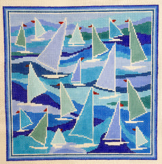 Doolittle Stitchery P125 Sail Boats