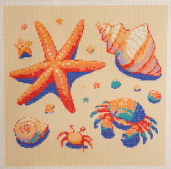 Lucky Lotus LLN-022 Seashells & Crabs