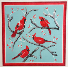 Initial K Studio IKS-3074B Large Winter Cardinals
