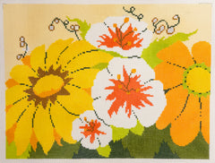 A Stitch In Time ASIT056 Yellow Floral