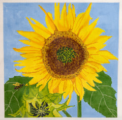 Blue Ridge Stitchery P-22 Sunflower