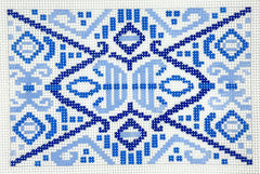 KCN Designers SI253E Blue/White Ikat