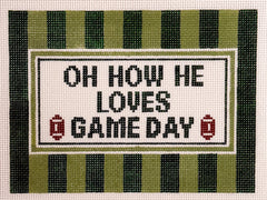 August Design Works ADW226 Oh How He Loves Game Day