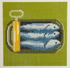 Tilli Tomas MM-T004B Sardines Green Background