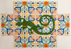 Janice Holden Designs JHD-2313 Lizard Tile Brick Cover
