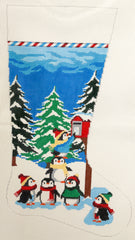 Alice Peterson 8086 Penguin Post Stocking