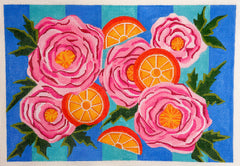 Alice Peterson 8016 Orange & Peonies