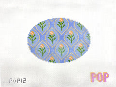 TRUNK SHOW: Pop! Needle Arts POP-12 Dove Grey Oval