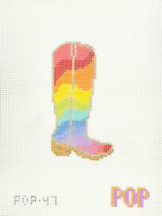 TRUNK SHOW: Pop! Needle Arts POP-47 Rainbow Boot