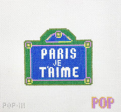 TRUNK SHOW: Pop! Needle Arts POP-111 Paris Je T'aime