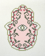 Rachel Barri Designs RR195P Pink Garden Hamsa