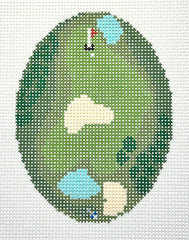 Atlantic Blue Canvas BUG-90 Golf Oval