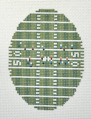 Atlantic Blue Canvas BUG-96 Football Oval