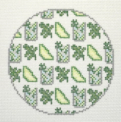 Mopsey Designs MD.GHN-36 Mint Mojito Round