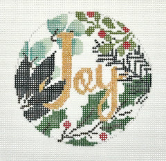 Laura Love Designs LL-ORN-06W Botaincal Joy Ornament