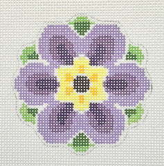 Laura Love Designs LL-IN-4F Purple Geometric Flower