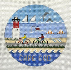 Doolittle Stitchery R303 Cape Cod Travel Round