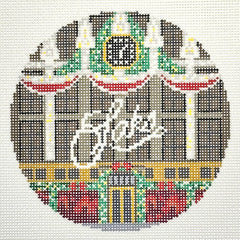 The Gingham Stitchery KDS105 Saks Storefront Round