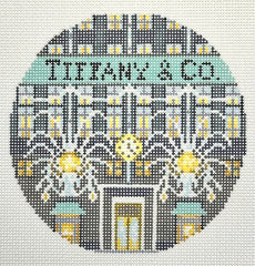 The Gingham Stitchery KDS98 Tiffany & Co. Storefront Round