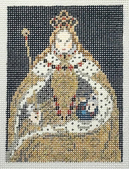 The Gingham Stitchery KW145 Queen Elizabeth I