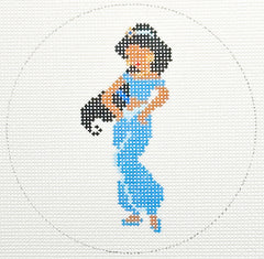 Susan Battle Needlepoint OTHX53 Jasmine