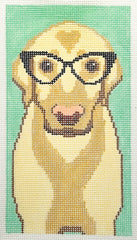 Susan Battle Needlepoint EGC06 Yellow Lab EGC