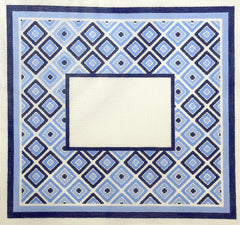 Initial K Studio IKS-3072A Blue Crystal Glass