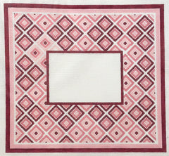 Initial K Studio IKS-3072B Cranberry Crystal Glass