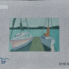 TRUNK SHOW: Blue Ridge Stitchery KMK11 Sailboats