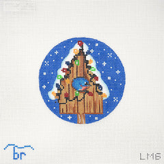 TRUNK SHOW: Blue Ridge Stitchery LM6 Birdhouse - Bluebird