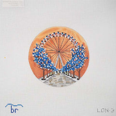 TRUNK SHOW: Blue Ridge Stitchery LON3 London Eye