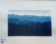 TRUNK SHOW: Blue Ridge Stitchery P1 Blue Ridge Mountain