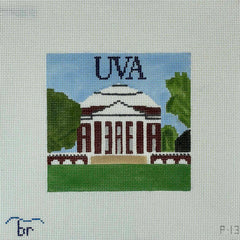TRUNK SHOW: Blue Ridge Stitchery P13 UVA Rotunda - Square