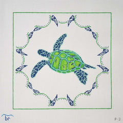 TRUNK SHOW: Blue Ridge Stitchery P3 Honu (Sea Turtle)
