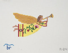 TRUNK SHOW: Blue Ridge Stitchery R24 Angel:  Garden Angel